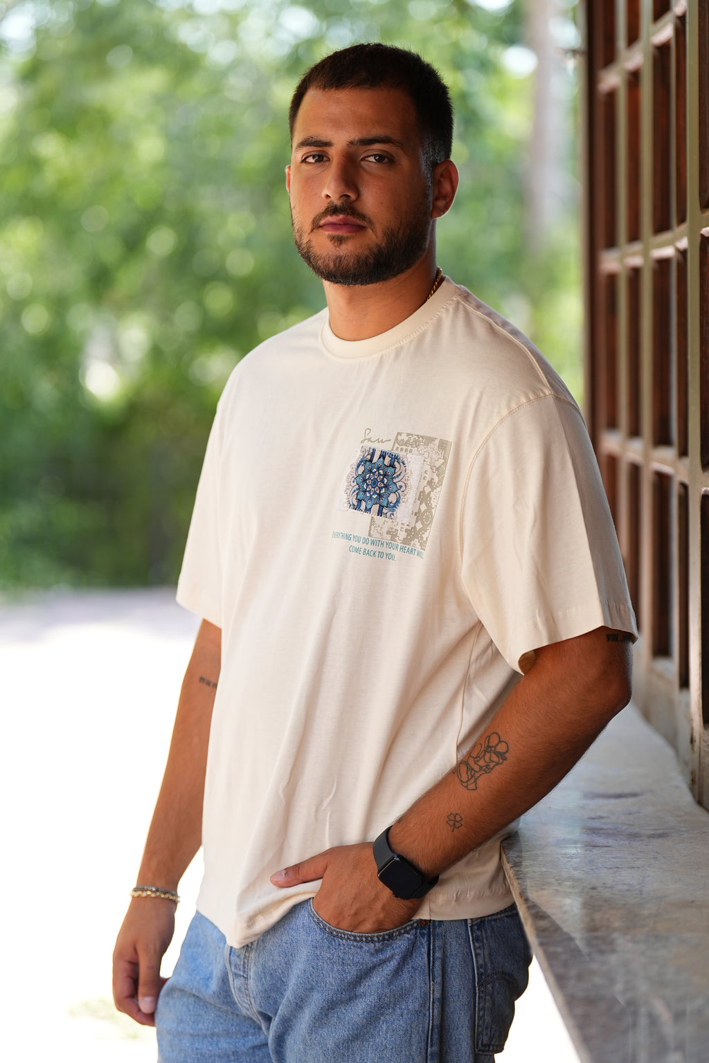 Azure Mandala Tshirt