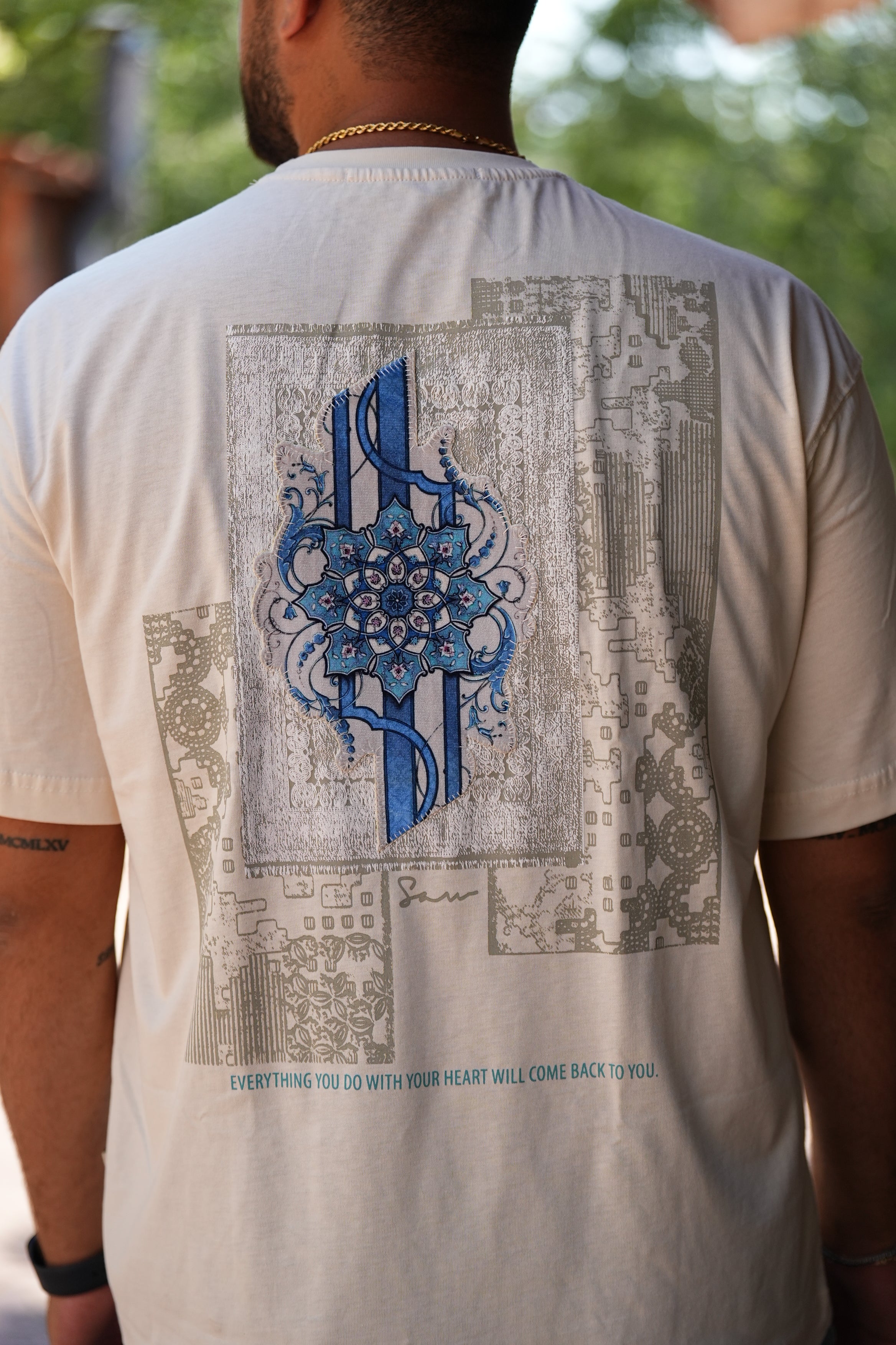 Azure Mandala Tshirt