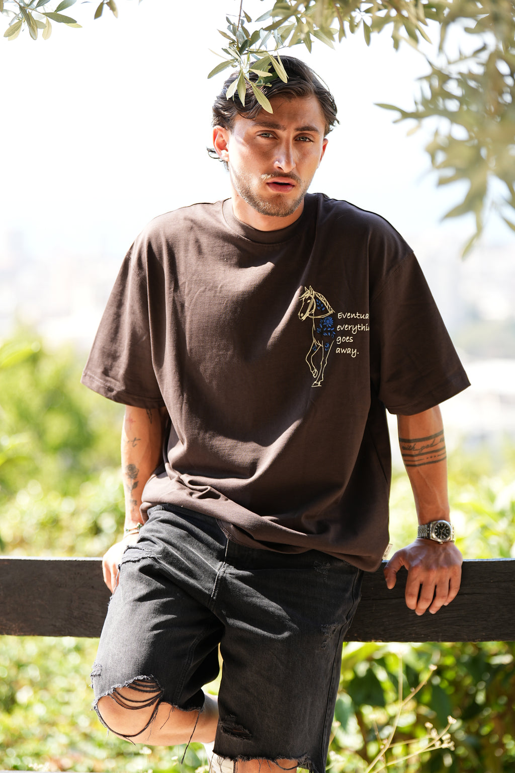 Blue Saddle Tshirt