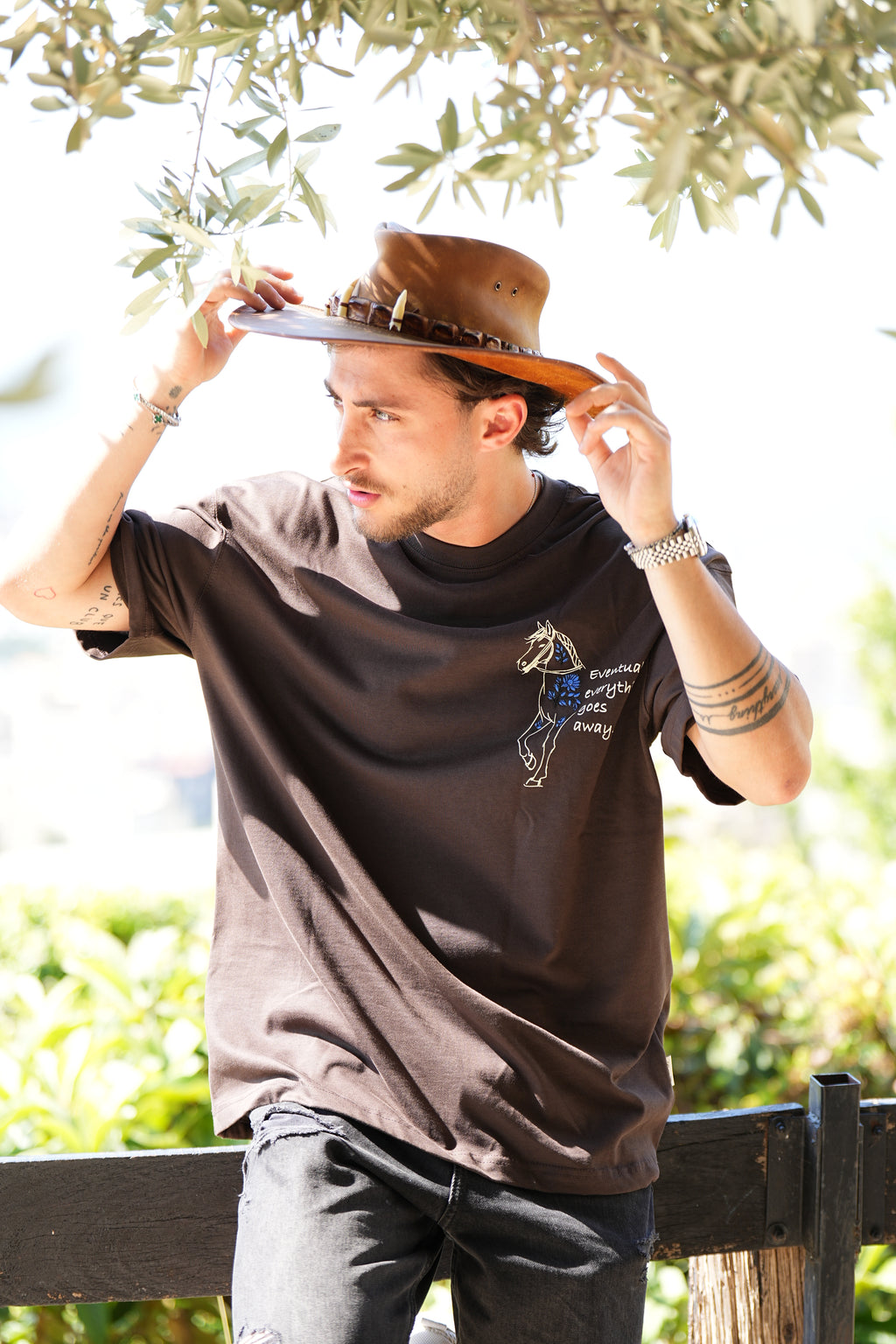 Blue Saddle Tshirt