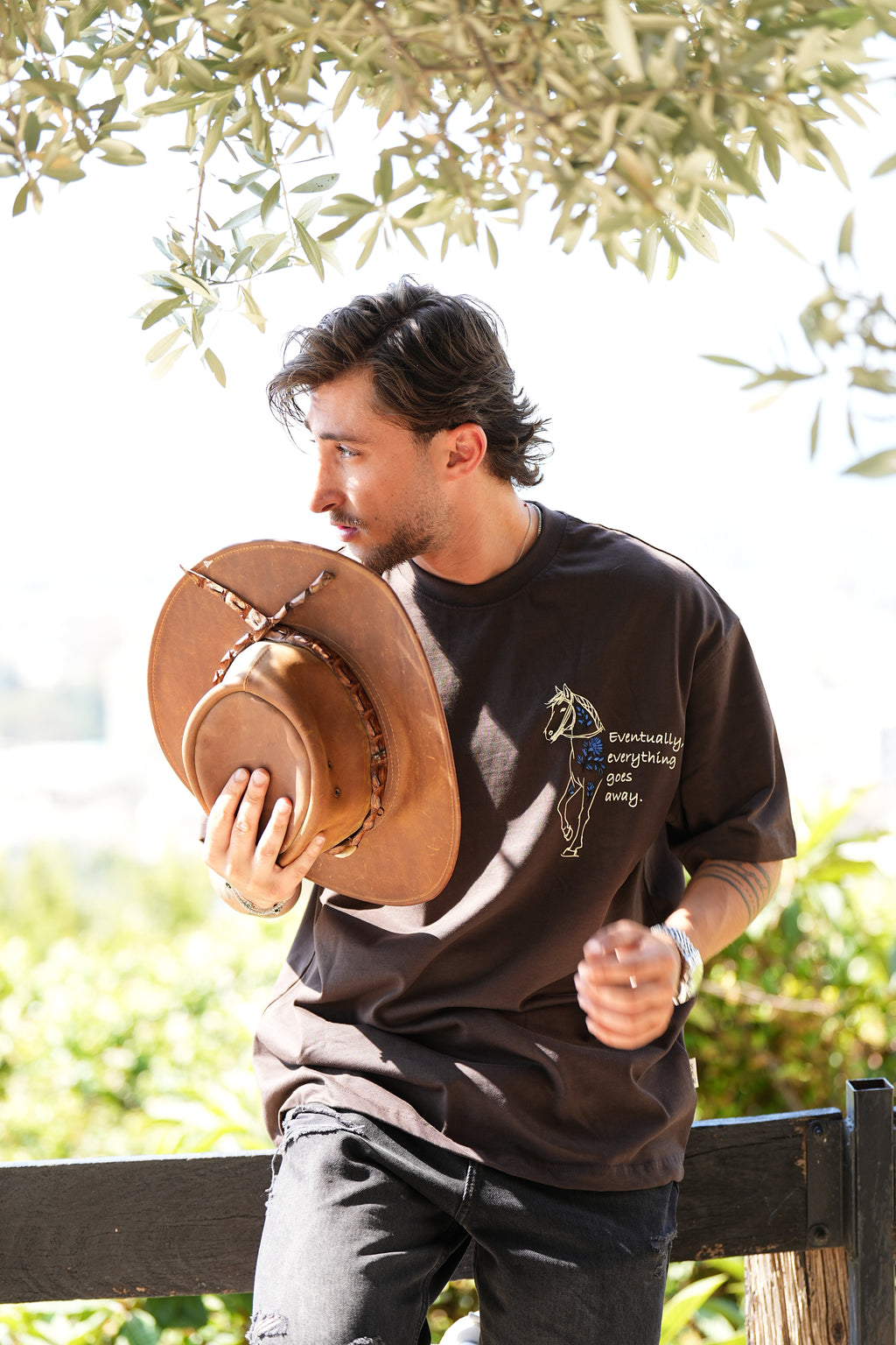 Blue Saddle Tshirt