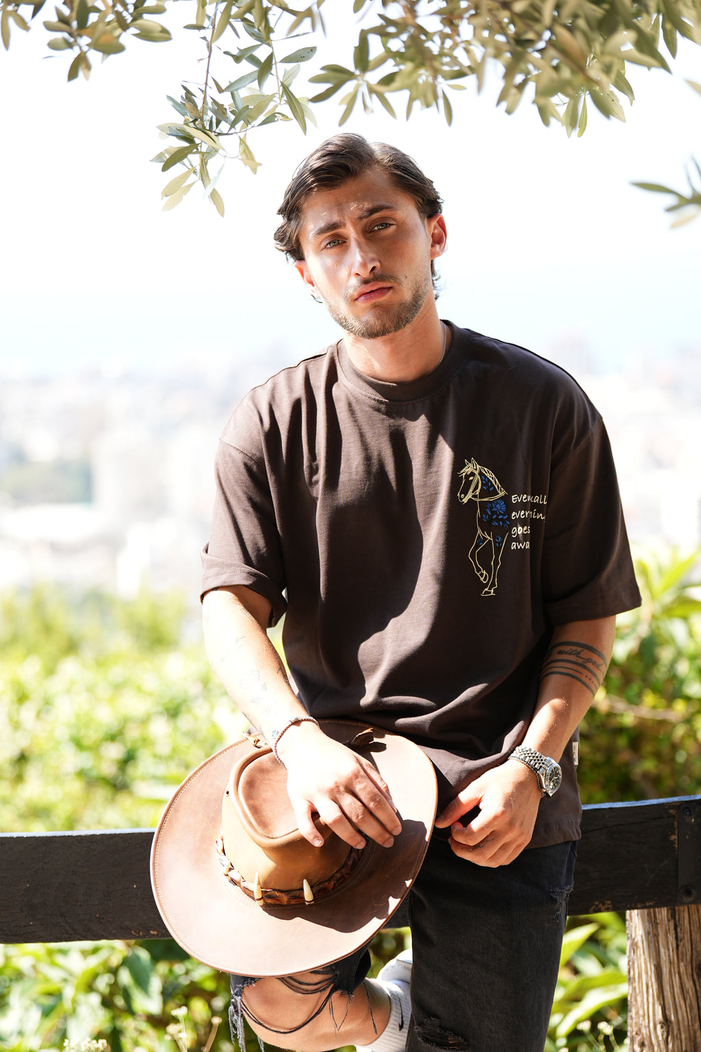 Blue Saddle Tshirt