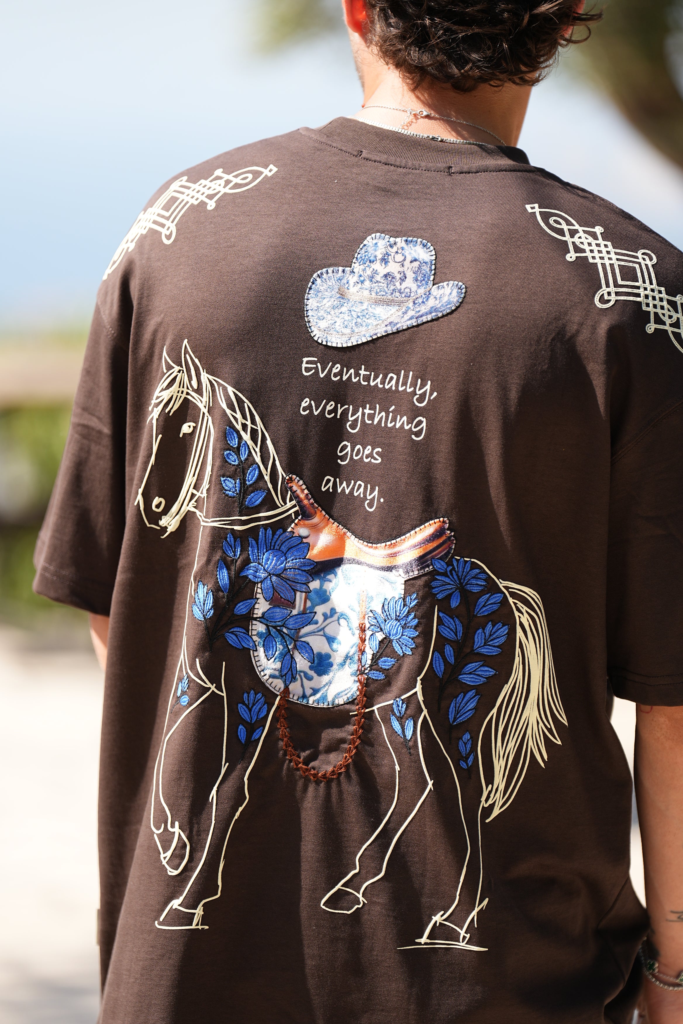 Blue Saddle Tshirt