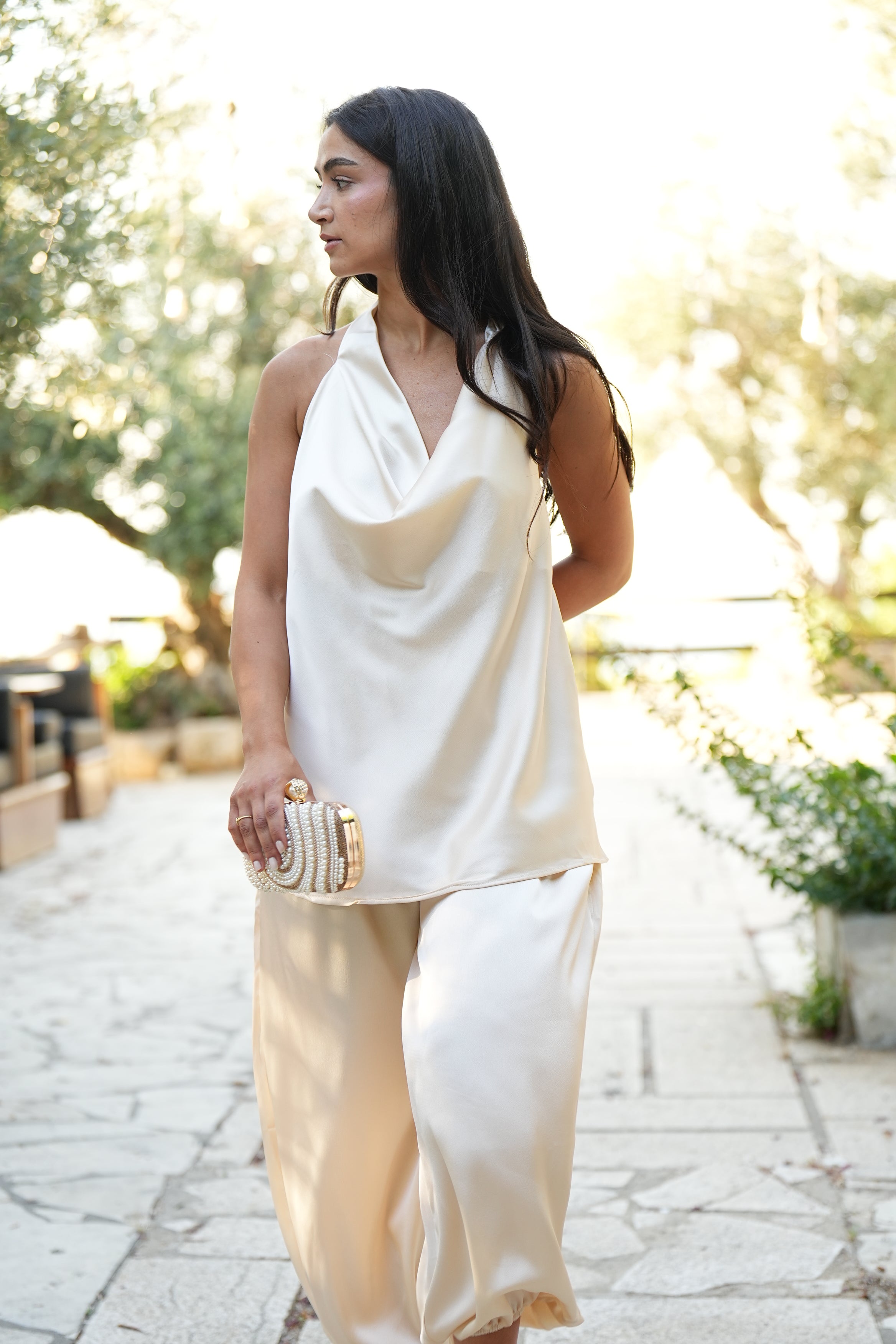 Sienna Satin Set