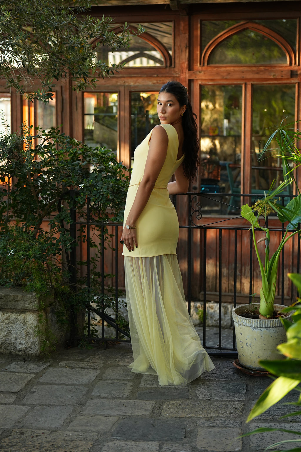Sheer Illusion Dress