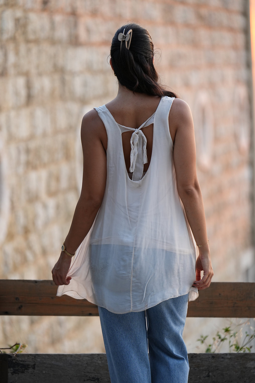 Elara Drape Top