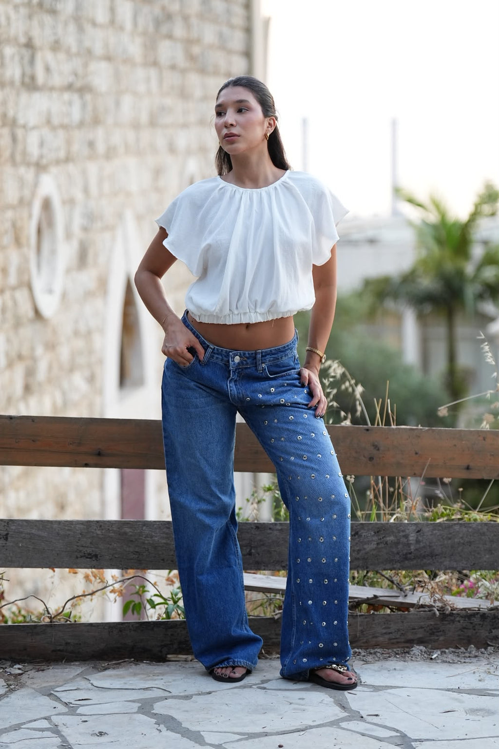 Celeste open-back top ASTW017