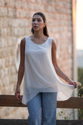 Elara Drape Top