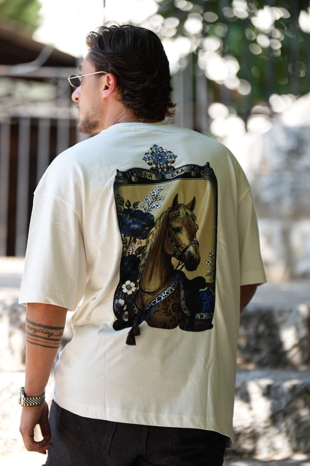 Golden stallion tshirt