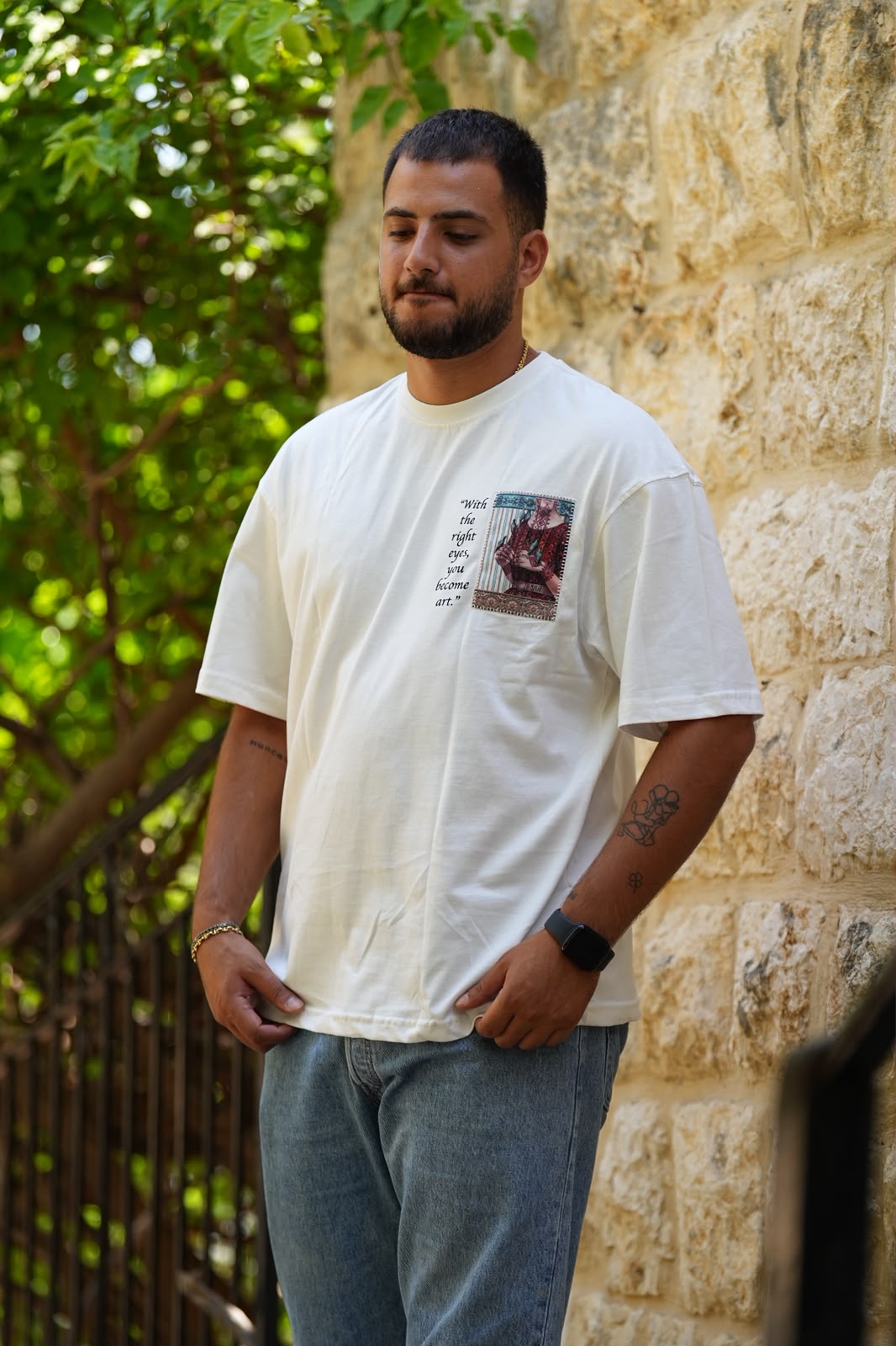 Sacred gaze tshirt