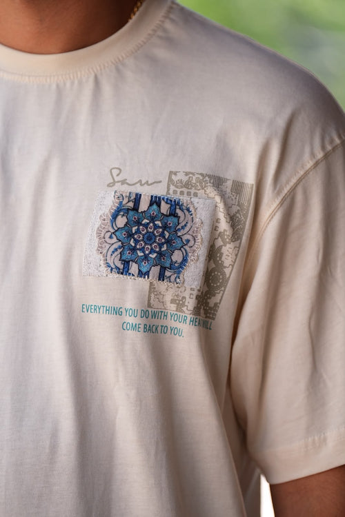 Azure mandala tshirt AST019