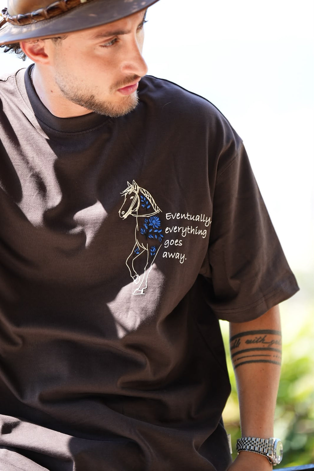 Blue Saddle tshirt AST015